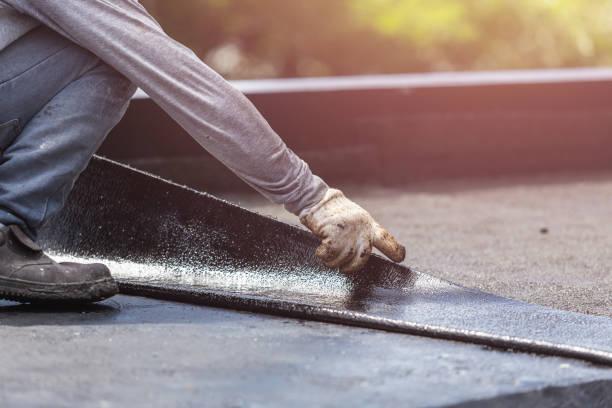Professional Basement Waterproofing technician working in Saint Francis, MN